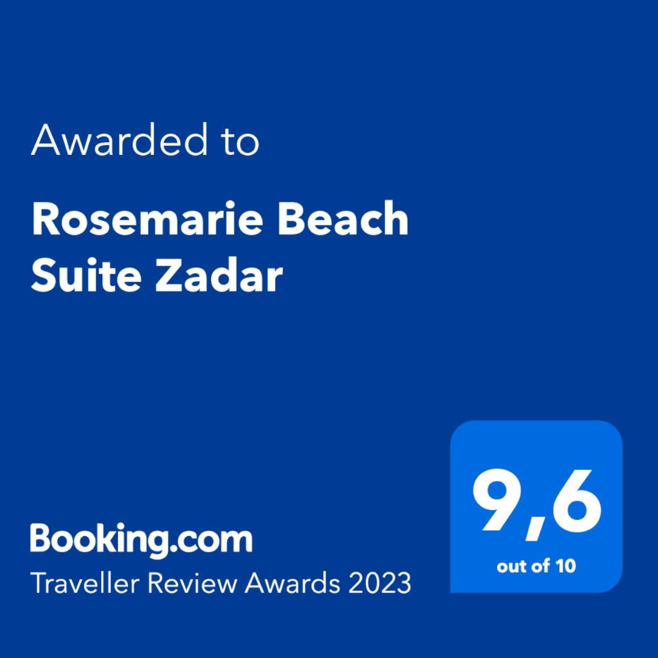 Rosemarie Beach Suite Zadar Exterior foto